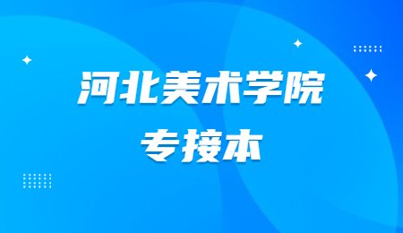 河北美术学院专接本