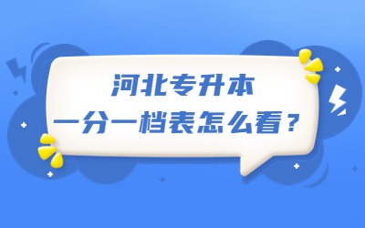 河北专升本一分一档表怎么看.jpg