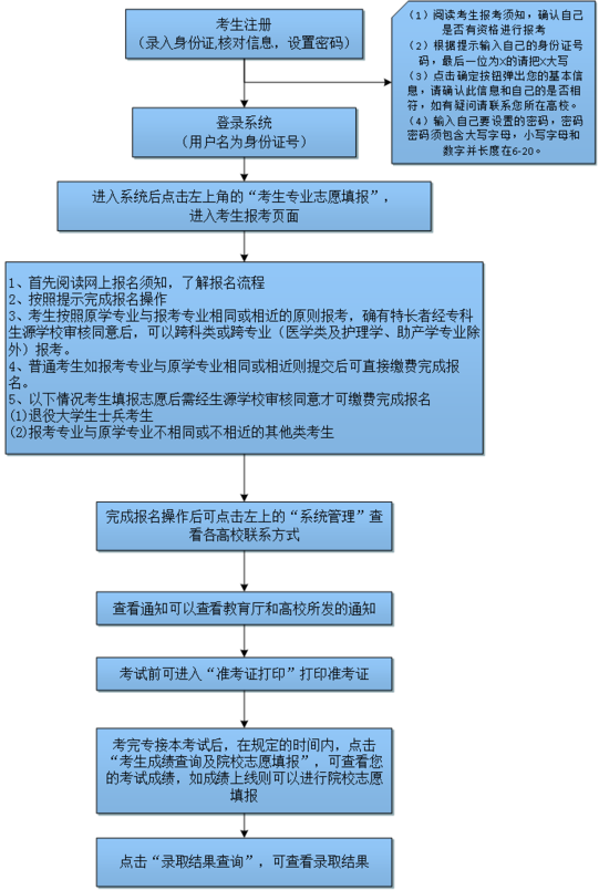 河北专接本报名流程